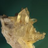 Quartz
103mm x 80mm x 66mm. Main crystal 60mm x 24mm x 21mm
(Autor: Firmo Espinar)