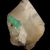 Beryl (variety emerald), Calcite
49x35x19mm, xl=14x5mm
(Autor: Fiebre Verde)