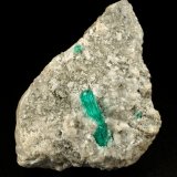 Beryl (variety emerald), Calcite, Pyrite
40x49x22mm, xl=16mm
(Autor: Fiebre Verde)