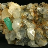 Beryl (variety emerald), Calcite
90x55x39mm
(Autor: Fiebre Verde)