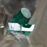 Beryl (variety emerald), Calcite, Dolomite, Pyrite
113x98x85mm, main xl=15mm
(Autor: Fiebre Verde)