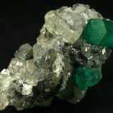 Beryl (variety emerald), Calcite
60x50x35mm
(Autor: Fiebre Verde)