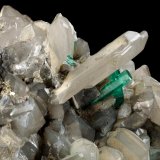Beryl (variety emerald), Calcite, Dolomite, Pyrite
113x98x85mm, main xl=15mm
(Autor: Fiebre Verde)
