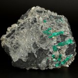 Beryl (variety emerald), Calcite, Dolomite, Pyrite
98x83x35mm, longest xl=20mm
(Autor: Fiebre Verde)