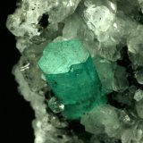 Beryl (variety emerald), Calcite
80x55x80mm
(Autor: Fiebre Verde)