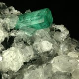 Beryl (variety emerald), Calcite
80x55x80mm
(Autor: Fiebre Verde)