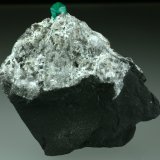 Beryl (variety emerald), Calcite, Pyrite, Quartz
50x20x45mm
(Autor: Fiebre Verde)