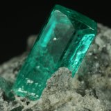 Beryl (variety emerald), Calcite, Pyrite, Quartz
50x20x45mm
(Autor: Fiebre Verde)