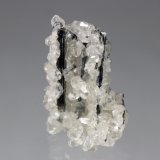 Stibnite, Calcite
56mm x 37mm x 30mm
(Autor: Don Lum)