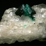 Beryl (variety emerald), Calcite
60x45x28mm
(Autor: Fiebre Verde)