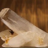 Quartz
86mm x 60mm x 35mm. Main crystal size: 93mm x 26mm x 11mm.
(Autor: Firmo Espinar)