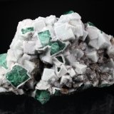 Fluorite, Quartz
152mm x 68mm x 85mm
(Autor: Don Lum)