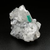 Beryl (variety emerald), Calcite, Dolomite, Quartz
42x24x23mm, xls=8mm
(Autor: Fiebre Verde)