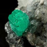 Beryl (variety emerald), Calcite, Dolomite, Pyrite
27x24x35mm, xl=9x6mm
(Autor: Fiebre Verde)