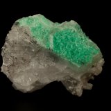 Beryl (variety emerald), Calcite
47x24x34mm
(Autor: Fiebre Verde)