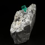 Beryl (variety emerald), Calcite, Pyrite
39x36x18mm, xl=7mm
(Autor: Fiebre Verde)