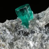 Beryl (variety emerald), Calcite, Pyrite
39x36x18mm, xl=7mm
(Autor: Fiebre Verde)
