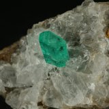 Beryl (variety emerald), Calcite
47x30x35mm
(Autor: Fiebre Verde)