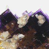 Fluorite, Calcite
74 mm x 60 mm x 49 mm
(Autor: Don Lum)