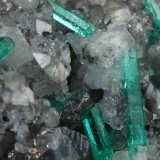 Beryl (variety emerald), Calcite, Dolomite
51x39x33mm, xls up to 12mm
(Autor: Fiebre Verde)