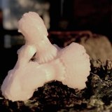 Calcite (variety manganoan) on Kutnohorite
2.5cm X 2.3cm x 1.3cm
(Autor: steven calamuci)