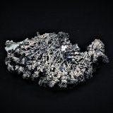 Silver, Acanthite, Calcite
76 mm x 42 mm x 27 mm
(Autor: Don Lum)