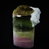 Elbaite (Tourmaline Group), Albite (variety cleavelandite)
92 mm x 52 mm
(Autor: Don Lum)