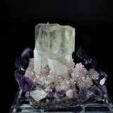 Calcite, Quartz (variety amethyst)
16.2 cm x 12.5 cm x 12 cm
(Autor: Don Lum)