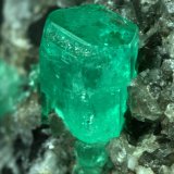 Beryl (variety emerald), Calcite
35x40x55mm
(Autor: Fiebre Verde)