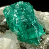 Beryl (variety emerald), Calcite, Pyrite
35x23x20mm, xl=9mm
(Autor: Fiebre Verde)