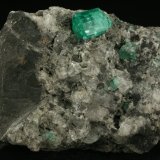 Beryl (variety emerald), Calcite
60x80mm
(Autor: Fiebre Verde)