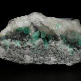 Beryl (variety emerald), Calcite, Pyrite
122x65x48mm, xls up to 8mm
(Autor: Fiebre Verde)