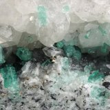 Beryl (variety emerald), Calcite, Pyrite
122x65x48mm, xls up to 8mm
(Autor: Fiebre Verde)
