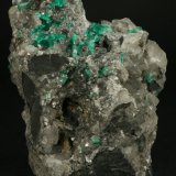 Beryl (variety emerald), Calcite
75x55x90mm
(Autor: Fiebre Verde)