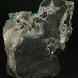 Beryl (variety emerald), Calcite
75x55x90mm
(Autor: Fiebre Verde)