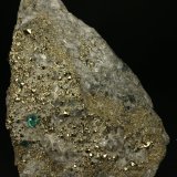 Beryl (variety emerald), Calcite, Pyrite
105x45x80mm
(Autor: Fiebre Verde)