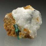 Beryl (variety emerald), Calcite
32x28x31mm, xl=14mm
(Autor: Fiebre Verde)
