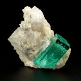 Beryl (variety emerald), Calcite, Dolomite
30x28x27mm, xl=17x8.5mm
(Autor: Fiebre Verde)