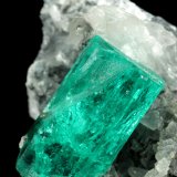 Beryl (variety emerald), Calcite
43x24x24mm, xl=15x8mm
(Autor: Fiebre Verde)