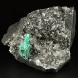 Beryl (variety emerald), Calcite, Pyrite
100x63x107mm, aggregate=30x11mm
(Autor: Fiebre Verde)