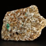 Beryl (Var. Emerald), Dolomite, Pyrite
63x45x15mm, main xl=10mm
(Autor: Fiebre Verde)