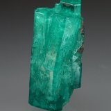 Beryl (variety emerald), Calcite, Quartz, Pyrite
39x17x22mm
(Autor: Fiebre Verde)