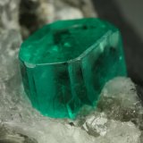 Beryl (variety emerald), Calcite, Pyrite
35x45mm, xl=6mm
(Autor: Fiebre Verde)