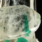 Beryl (variety emerald), Quartz, Calcite
33x43x20mm, main xl=11mm
(Autor: Fiebre Verde)