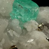Beryl (Var. Emerald), Calcite, Pyrite
85x62x64mm, xl=8x9mm
(Autor: Fiebre Verde)