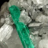 Beryl (variety emerald), Calcite, Dolomite
55x40x35mm, xl=22mm
(Autor: Fiebre Verde)