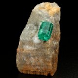 Beryl (variety emerald), Pyrite
40x28x22mm, xl=11x7mm
(Autor: Fiebre Verde)