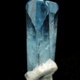 Euclase, Albite (variety cleavelandite)
10x21x7mm
(Autor: Fiebre Verde)