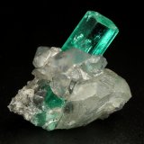 Beryl (variety emerald), Calcite, Dolomite
xl=18x6mm
(Autor: Fiebre Verde)