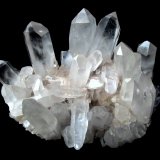 Quartz
Specimen size 20 cm, largest crystal 7 cm
(Autor: Tobi)